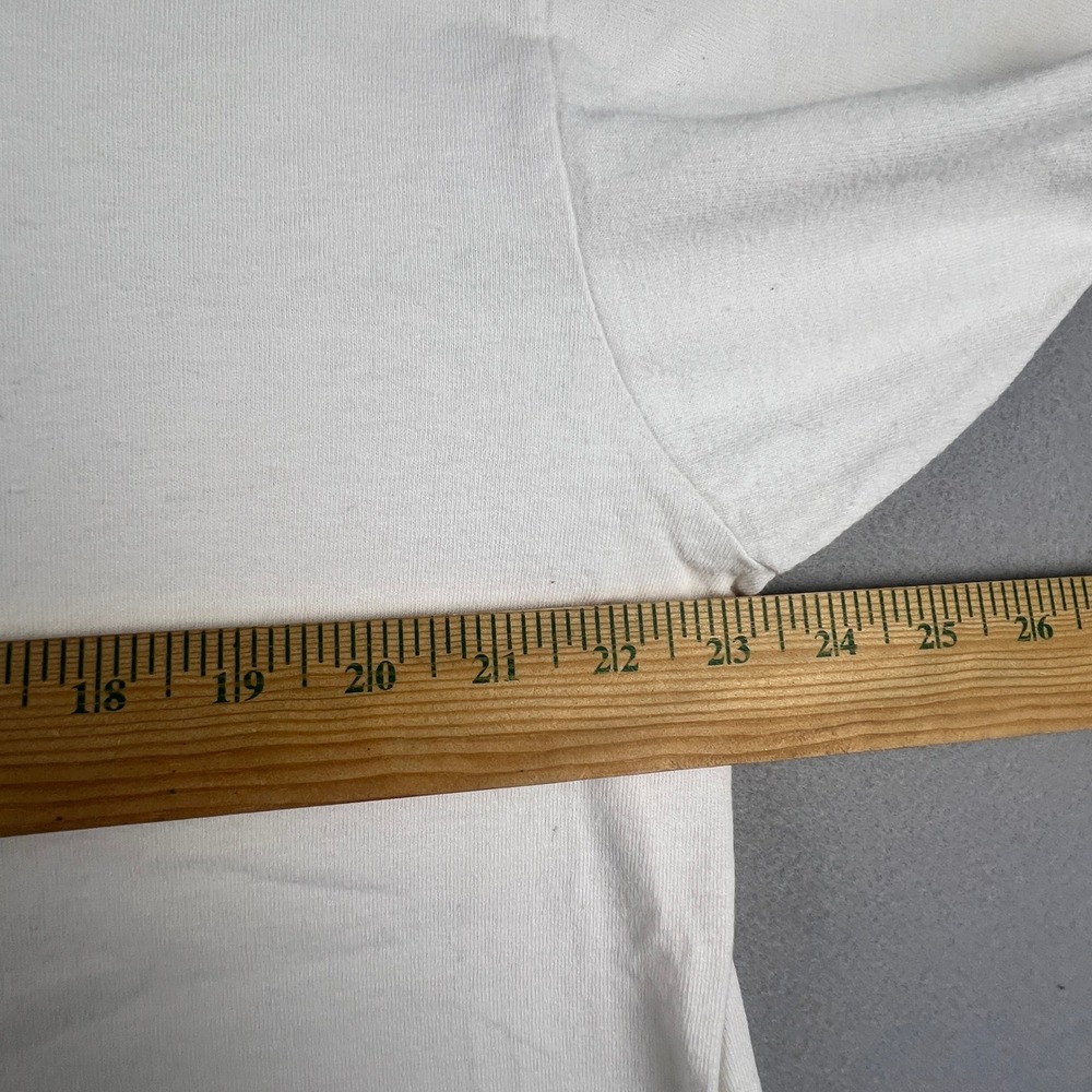 Vintage 1993 T-Shirt Mens XL Kid-mit-ment White Graham Webb USA Made Delta Tee - Picture 10 of 13